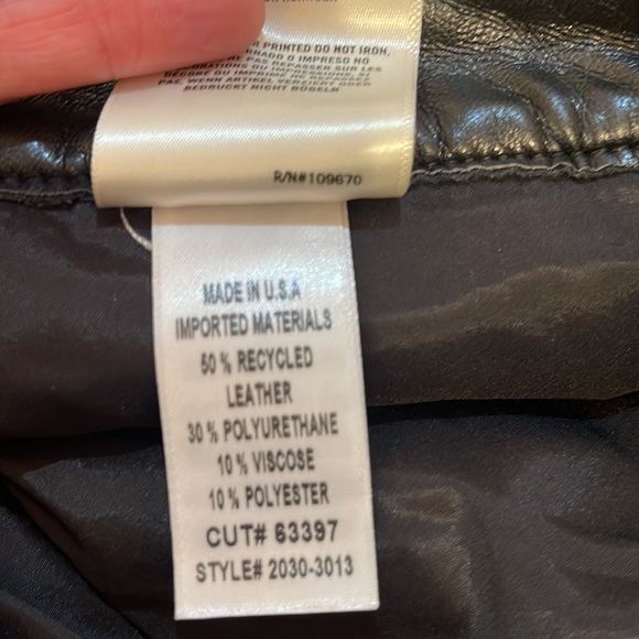 NWT Citizens of Humanity leather pants - Picture 4 of 4